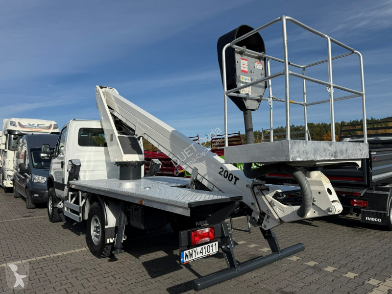 Kamion Iveco 55S17W 4x4 Zwyżka 20m GSR E200TE4