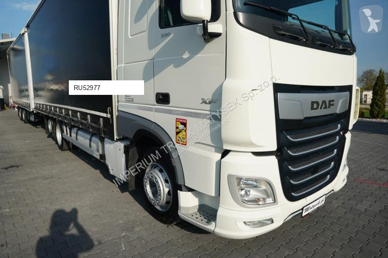 Kamion DAF XF 530 / ZESTAW TANDEM / 120 M3 /...