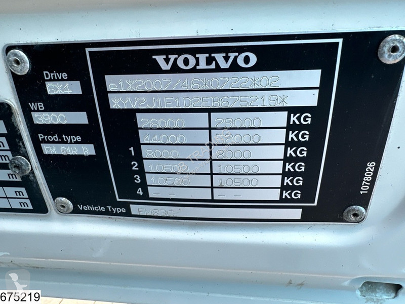 Lastbil Volvo FMX 370 EURO 5, 6x4, HMF, Remote,...