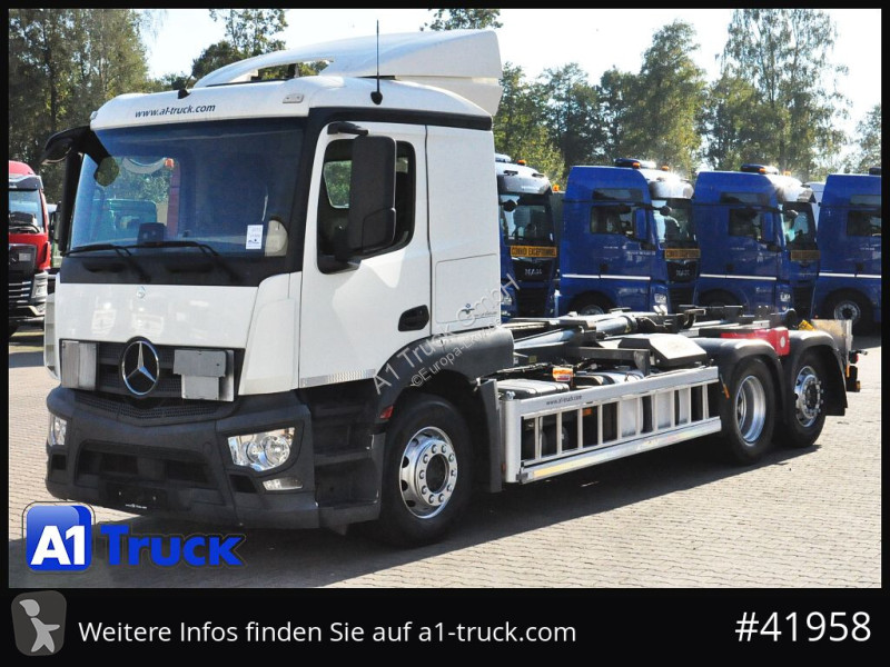 Mercedes Antos 2543  Meiller Schub-Knick...
