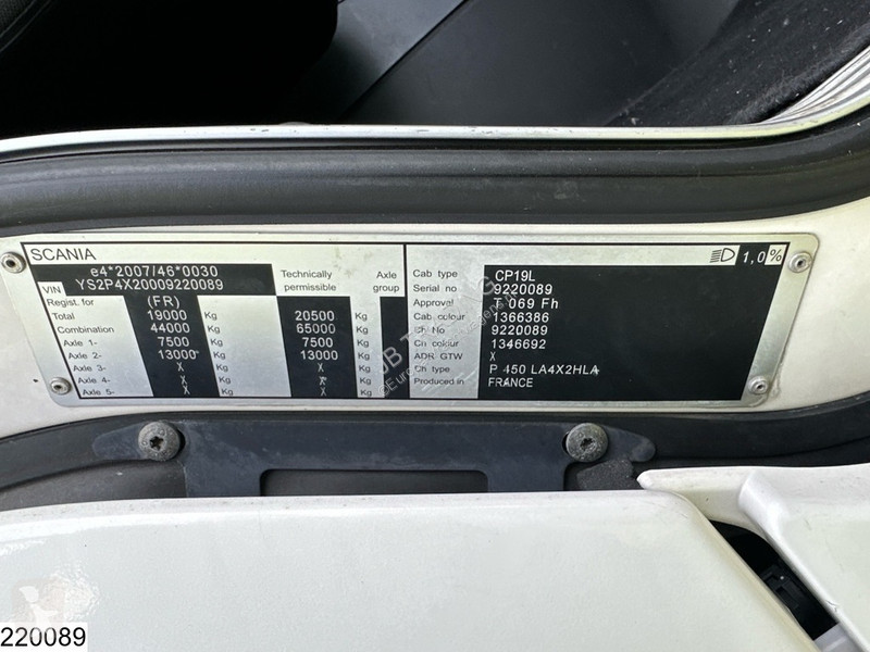 Vrachtwagen Scania 450 EURO 6, Retarder, Rolfo,...