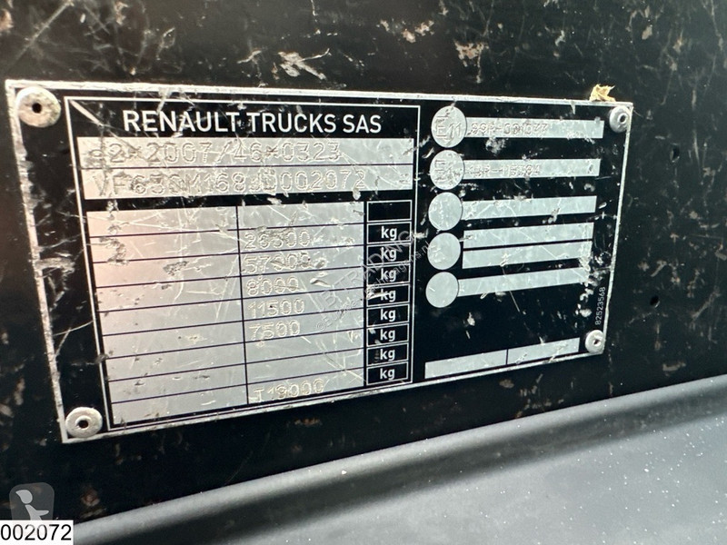 Camión Renault C 380 EURO 6, 6x2, Palfinger