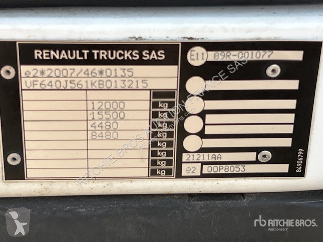 Teherautó Renault  D 210 DTI 5 12T