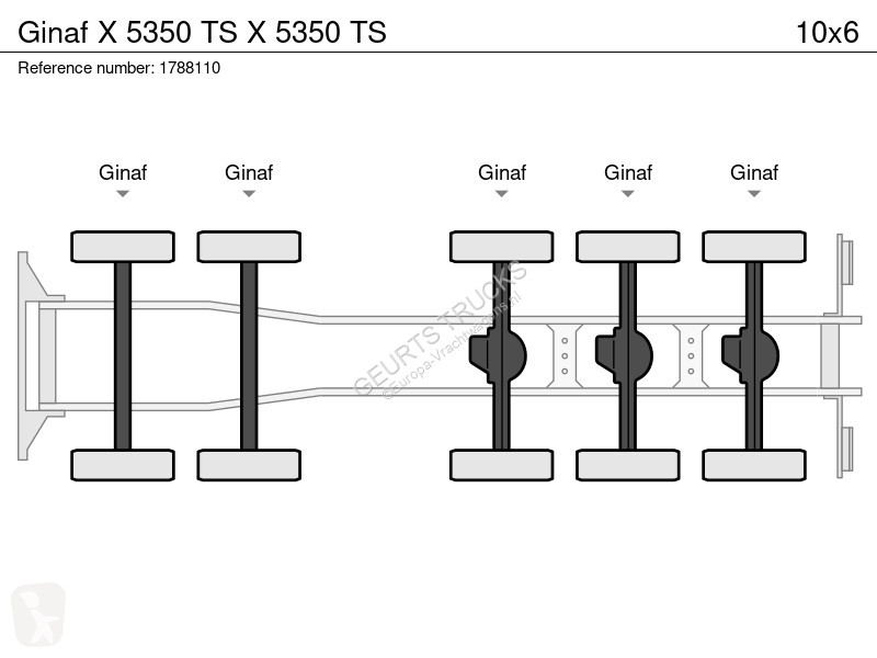 Lastbil Ginaf X 5350 TS X 5350 TS