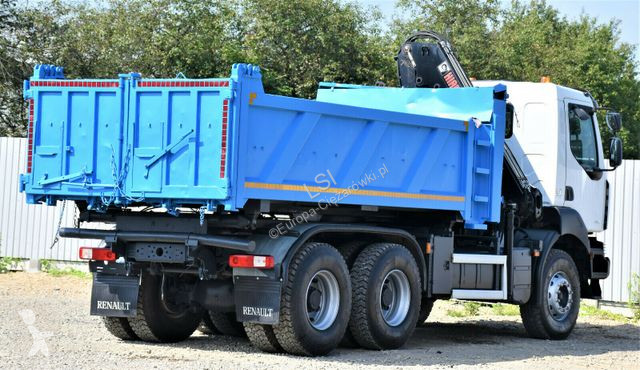 Vrachtwagen Renault KERAX 370 DXI* HIAB 122B-3...
