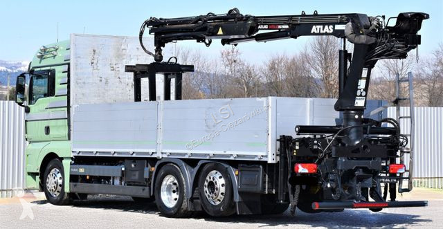 Lastbil MAN TGX Pritsche 6,60 m* ATLAS...