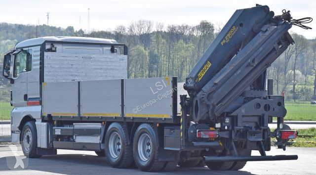 Kamion MAN TGX Pritsche 6,40 m* PK 29002+FUNK *6x4