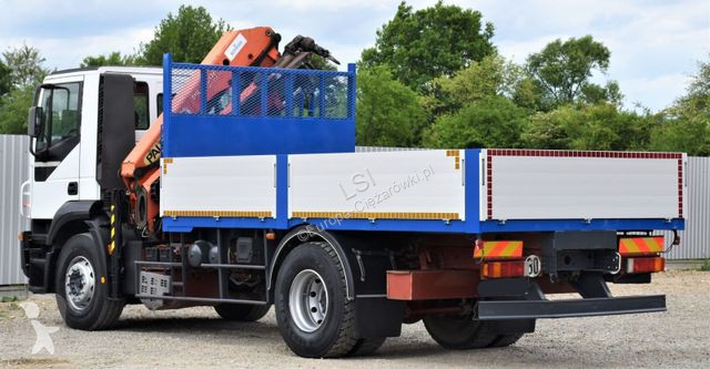 Camion Iveco 180E28 *Pritsche 4,80m + KRAN