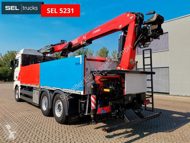 Camion MAN TGX 6X2-4 BL /Fassi /Lenkachse...