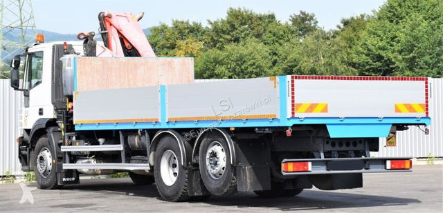 Camion Iveco 310 PRITSCHE 7,05m +KRAN +FUNK