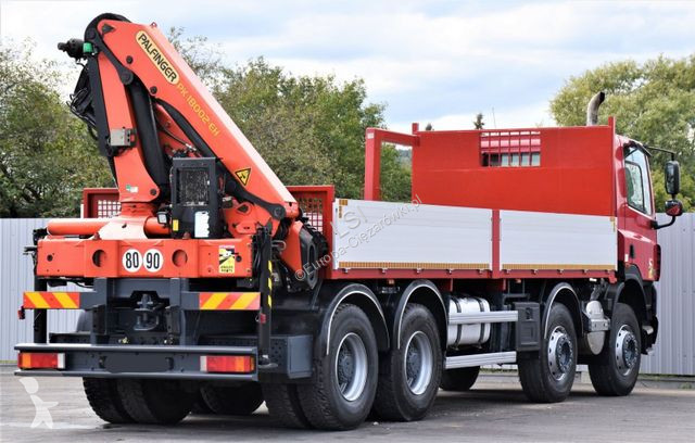 Camion DAF 85410 Pritsche 6,80m + KRAN / FUNK/8x4
