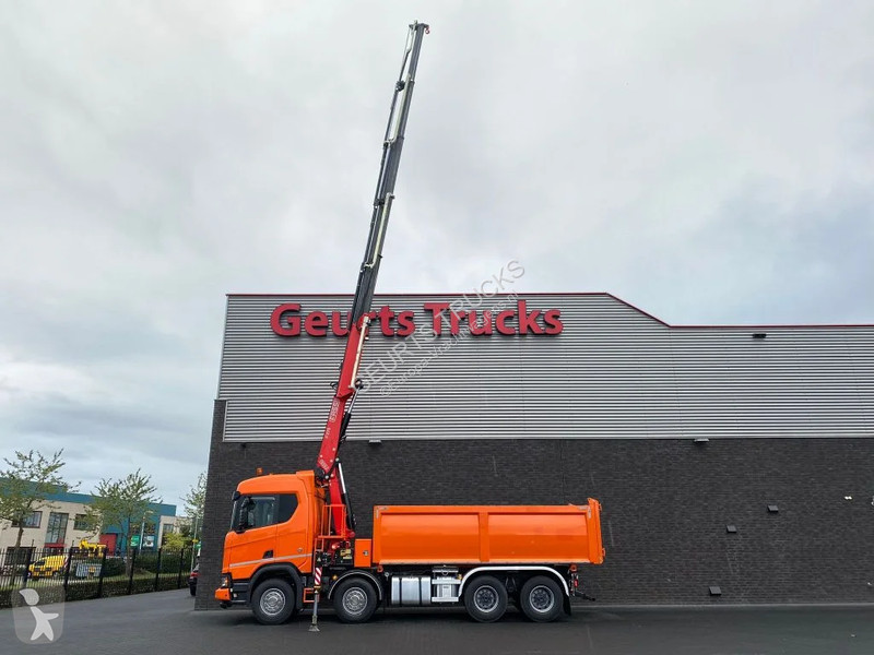 Kamion Scania R650 V8 NS XT 8X4 + KIPPER +...