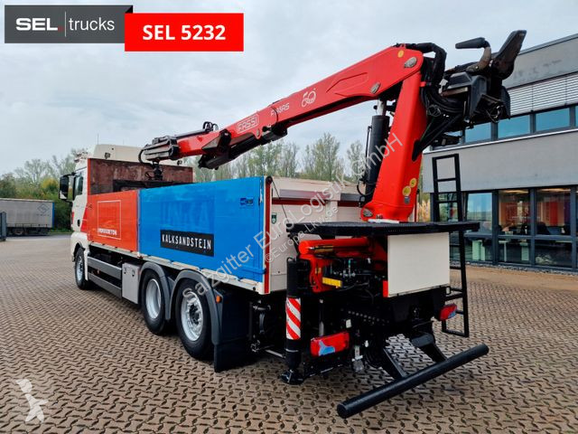 Camion MAN TGX / Intarder / Fassi / Lenkachse