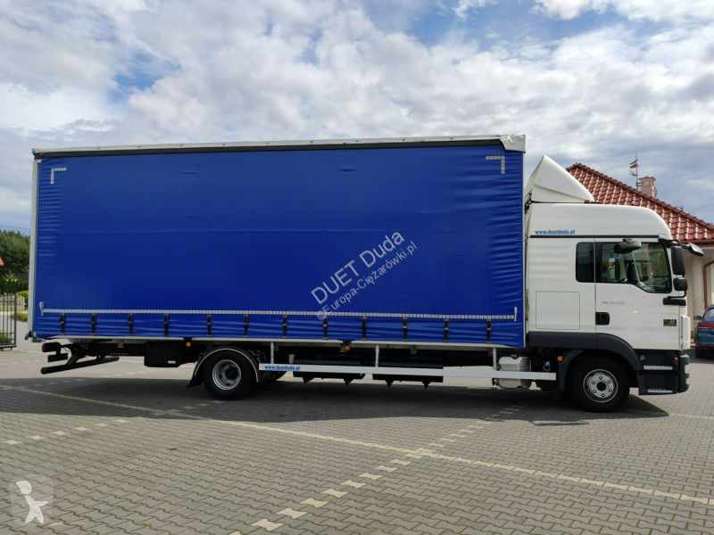 Camion MAN TGL12.250 E6 Firana Tył Drzwi Dach...