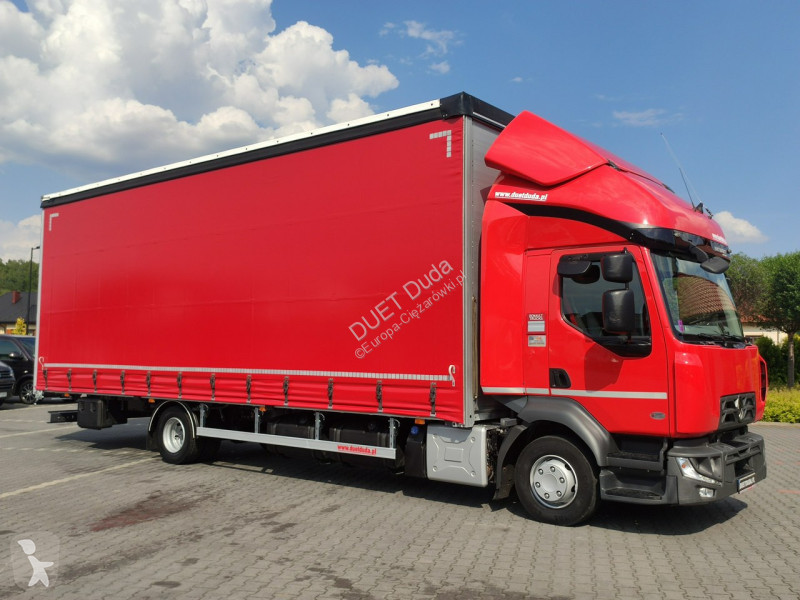 Kamion Renault D12.240 E6 Firana Tył Drzwi...