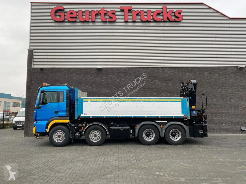 Kamion MAN 35.480 8X4 KIPPER/TIPPER + HMF...