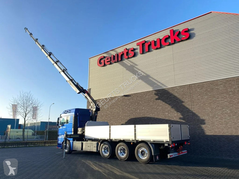 Kamion MAN 35.500 8X4 TRIDEM + HIAB X-HIPRO 302...