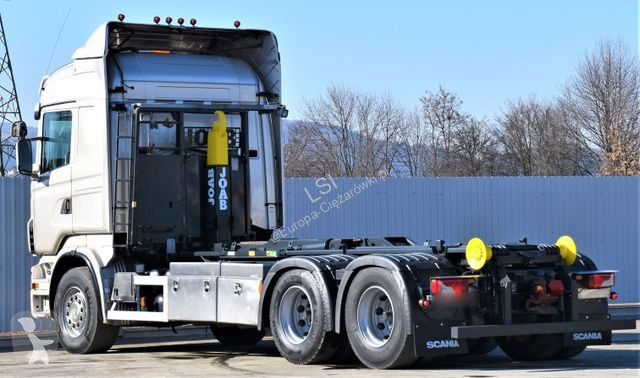 Camion Scania 480 Abrollkipper * 6x4 * Top...