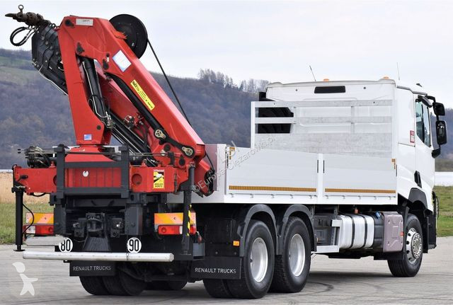 Kamion Renault C 460 * HMF 1510 K6 + FUNK * 6x4
