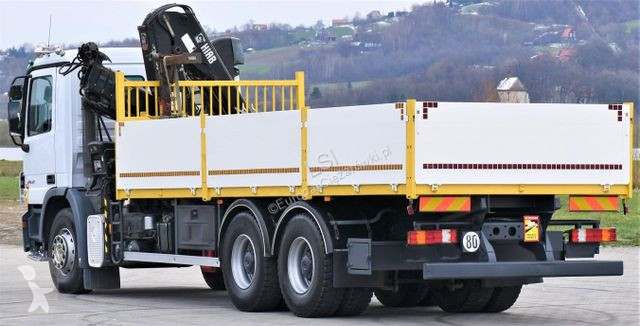 Kamion Mercedes ACTROS * HIAB 144B-3HIDUO+FUNK...