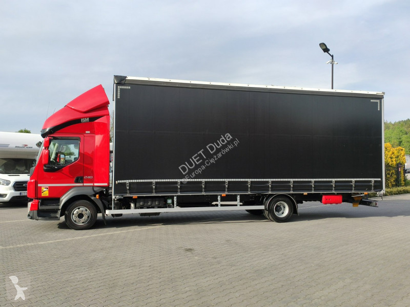 Camion Volvo 240 E6 Firana Tył Drzwi Dach...