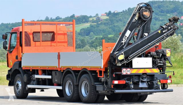 Kamion Renault KERAX 410 * HIAB 144 B-3 HIDUO /...