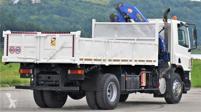 Camion DAF 75310 *Kipper 5,10 m + KRAN *TOPZUSTAND