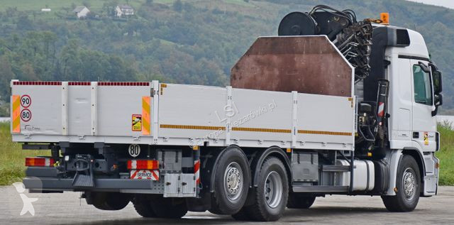 Camion Mercedes ACTROS 2544 * HIAB 377 E - 8...