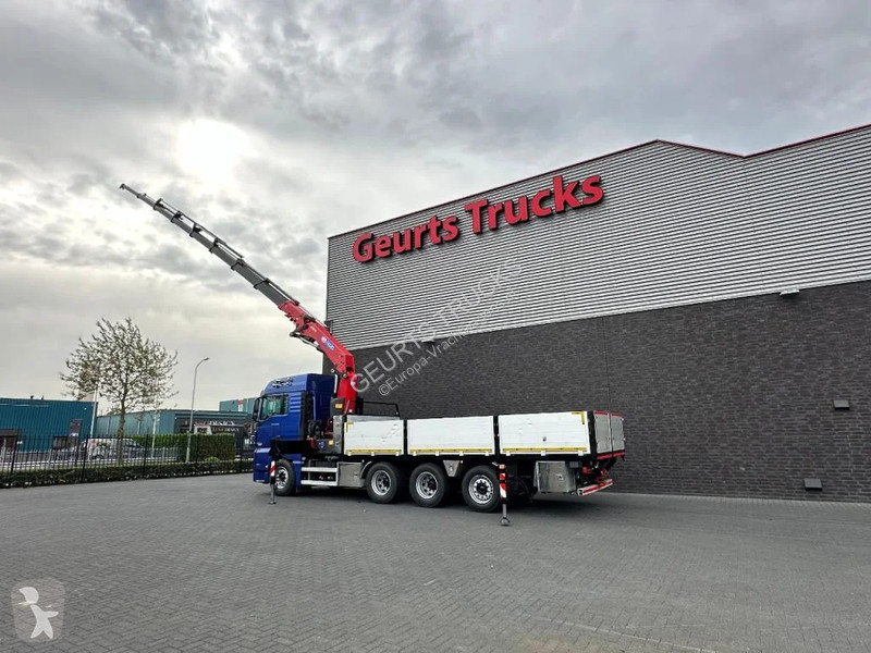 Kamion MAN 33.560 8X4 TRIDEM + HMF 4020-K8...