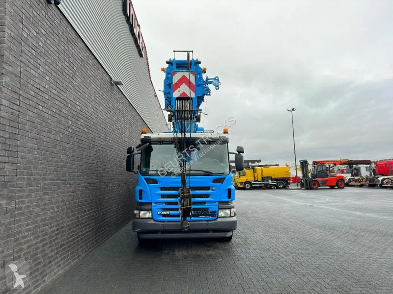 Camion Scania P420 8X4 + LIEBHERR LTF 1045-4.1...