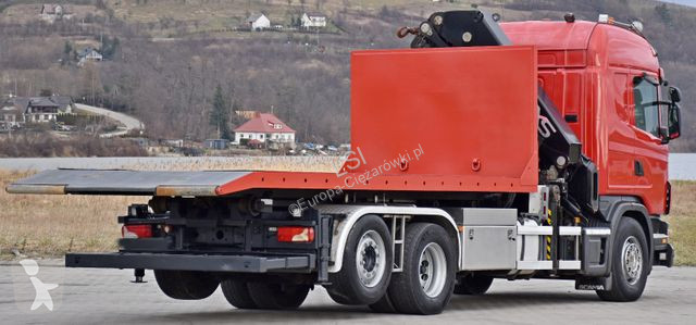 Camion Scania 400 * Abschleppwagen 6,40m* KRAN...