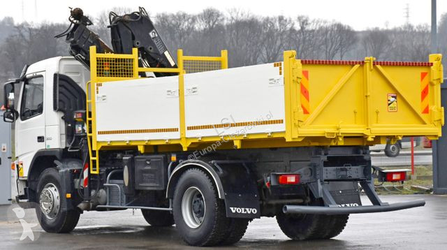 Camion Volvo FM 9 300 Kipper 5,00m *KRAN + FUNK...