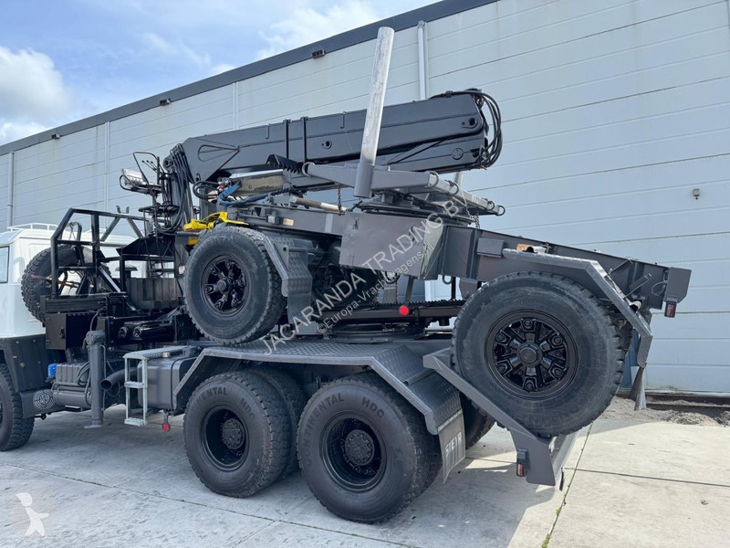 Camion Steyr 1491.310 6x6 Loglift 190 + dolly +...