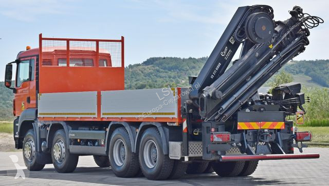 Camion MAN 35.440 * HIAB 211 E-6 HIDUO +FUNK / 8x4