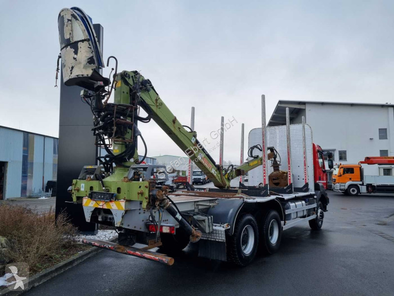 شاحنة Renault 460.35 DXI 6x6 Loglift 96 S...