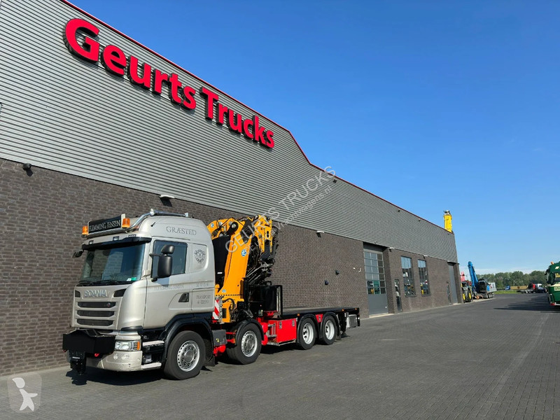 Kamion Scania G450 8X4 + EFFER 1255/8S + JIB 6S...
