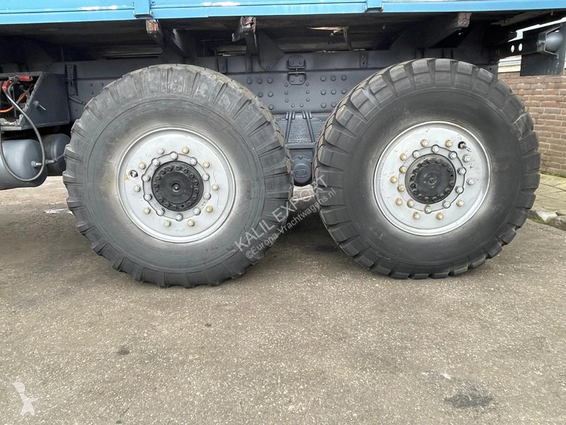 Vrachtwagen Mercedes Open Box 6x6 V8 Full Steel...