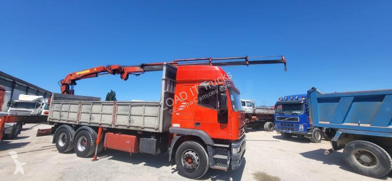 Camion Iveco 240E42 with Palfinger Crane