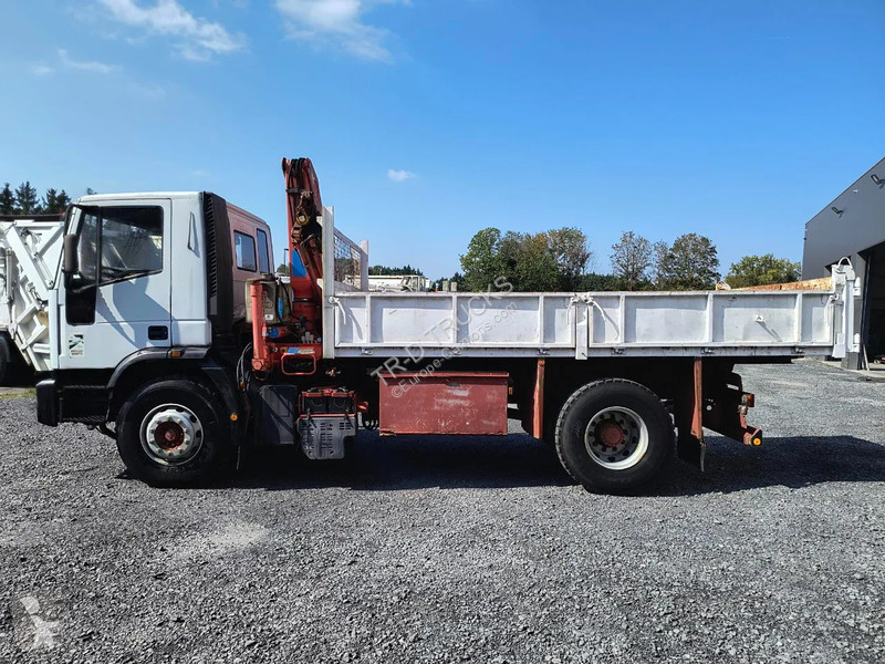 Camion Iveco 190 E27 - TIPPER + CRANE FASSI -...
