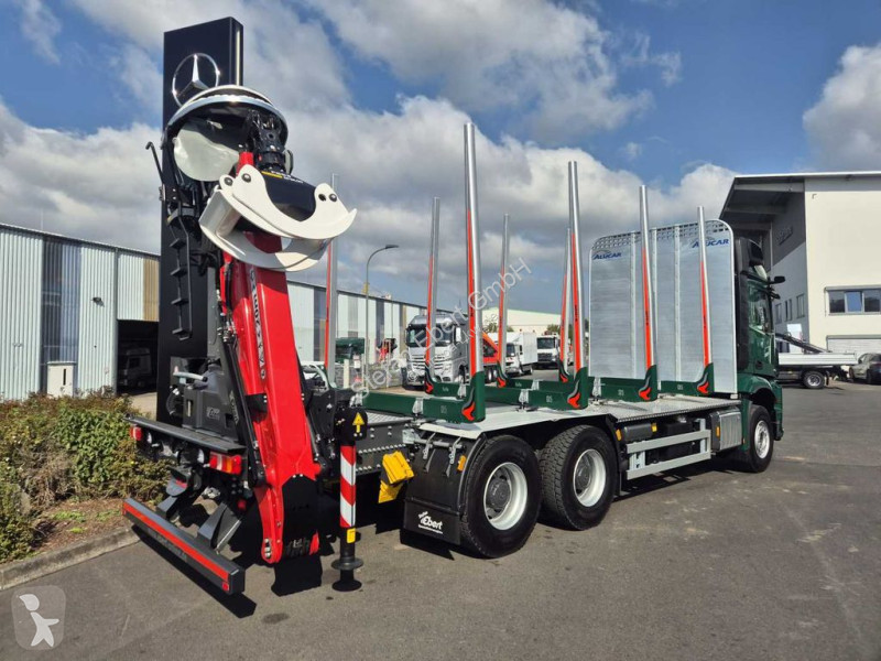 Camion Mercedes 2651 L 6x4 Kran Epsilon TZ...