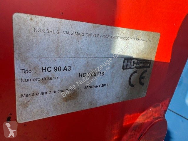Kamion Mercedes 1835K €6 3-Seiten-Kipper Kran