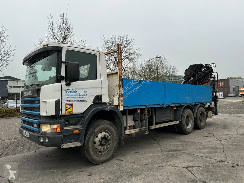 Camion Scania -360 6X4 EURO 2 HIAB 200 C-5 ALL...