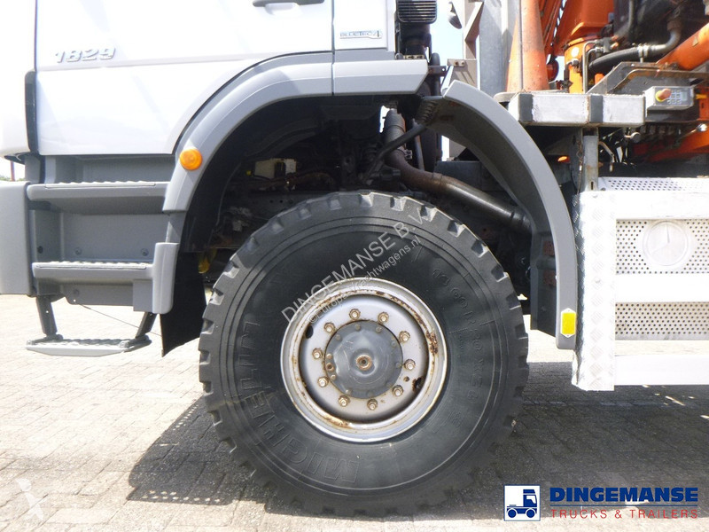 Kamion Mercedes 1829 4x4 RHD + Atlas 85.2 A5L