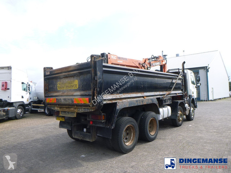 Camion DAF 85360 8X4 RHD tipper + Terex 118.2...