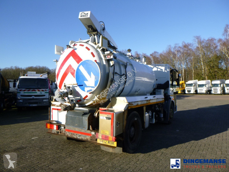Camião Mercedes 1824 4x2 Whale vacuum tank 8.1 m3