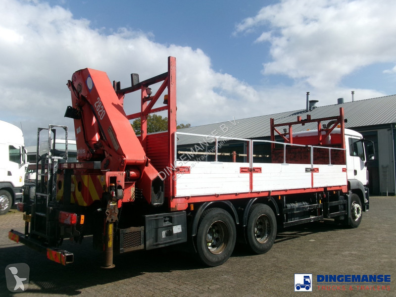 Lastbil MAN TGS 6X4 RHD + HMF 2820 K4