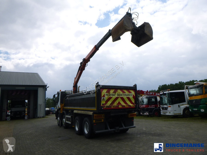 Camion Iveco 360 Euro 6 8x4 RHD tipper + Atlas...