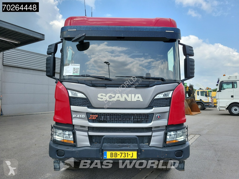 Camion Scania P410 8X4 N Truck 19m3 tipper Body...