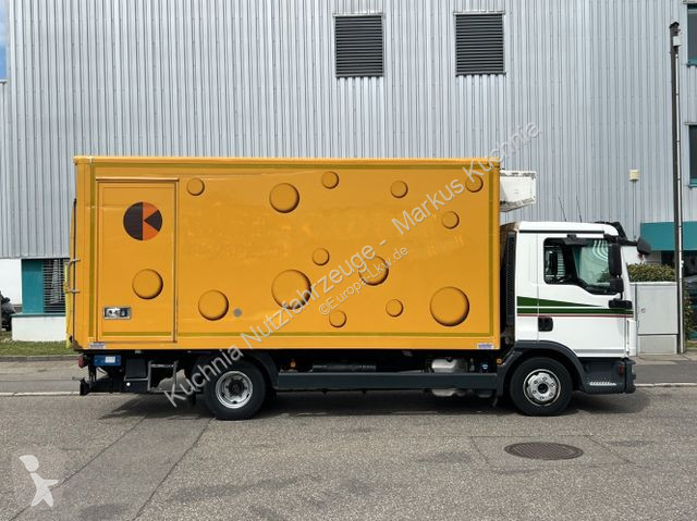Lastbil MAN 8.220 Kühlkoffer 5,26m LBW Klima...