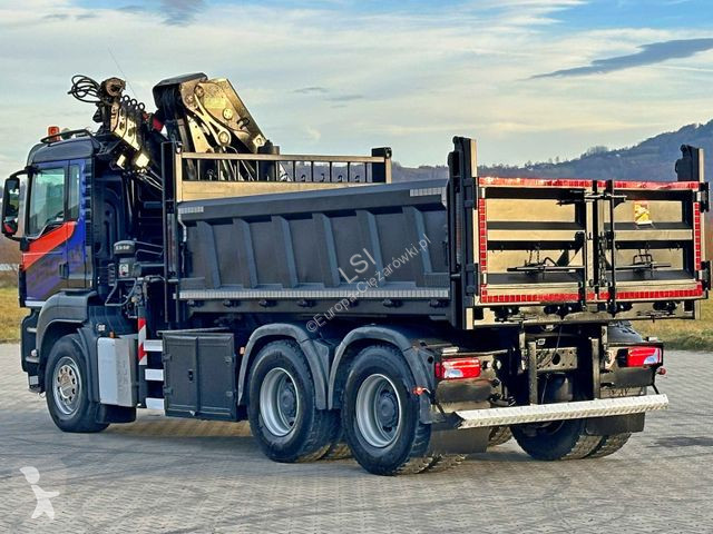 Camion MAN TGS * HIAB 288 EP - 4 HIDUO/ FUNK * 6x4